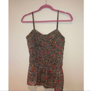 Peplum Tank Top
